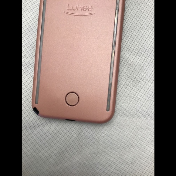 NWD $70 Lumee LED Lighted Apple iPhone X‎ Case Rose - Picture 8 of 12